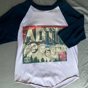 A Day to Remember Concert Raglan Shirt